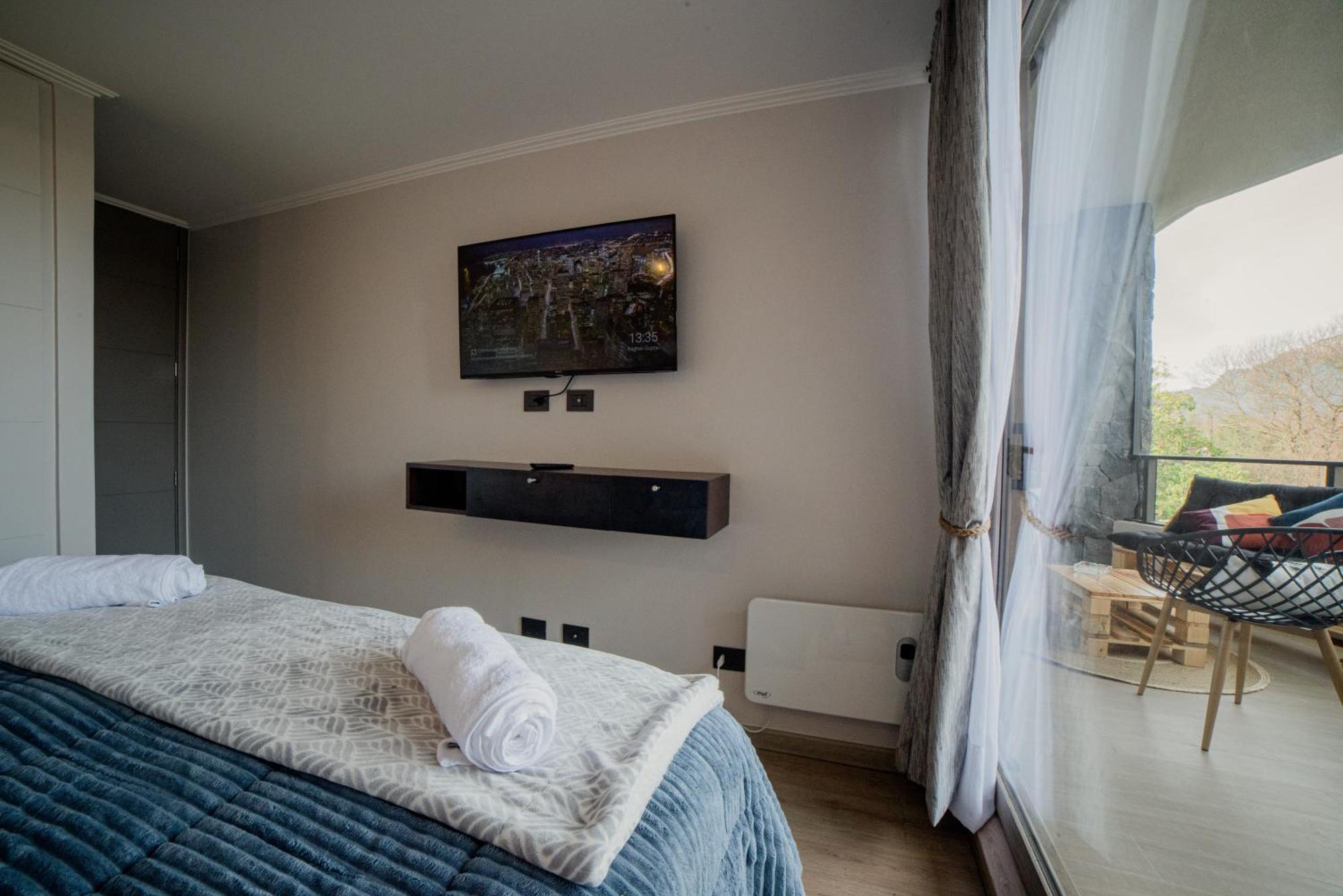 Apartamento Departamento Con Terraza Y Vista Al Volcan Pucón